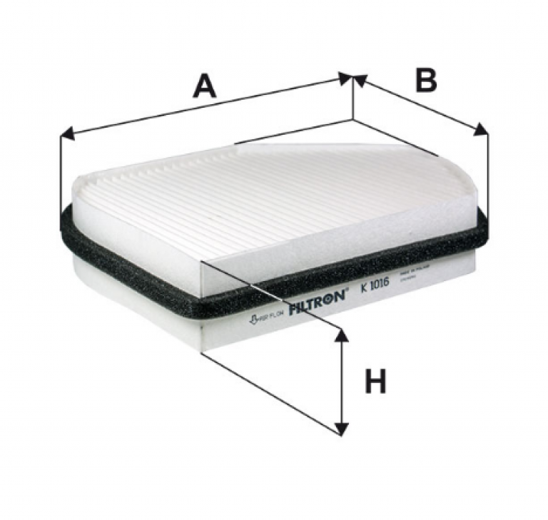 K1016 Фильтр салонный Filtron - detaluga.ru