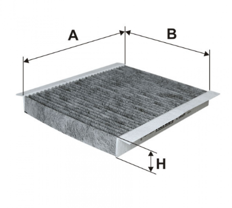 K1102A Фильтр салонный угольный Filtron - detaluga.ru