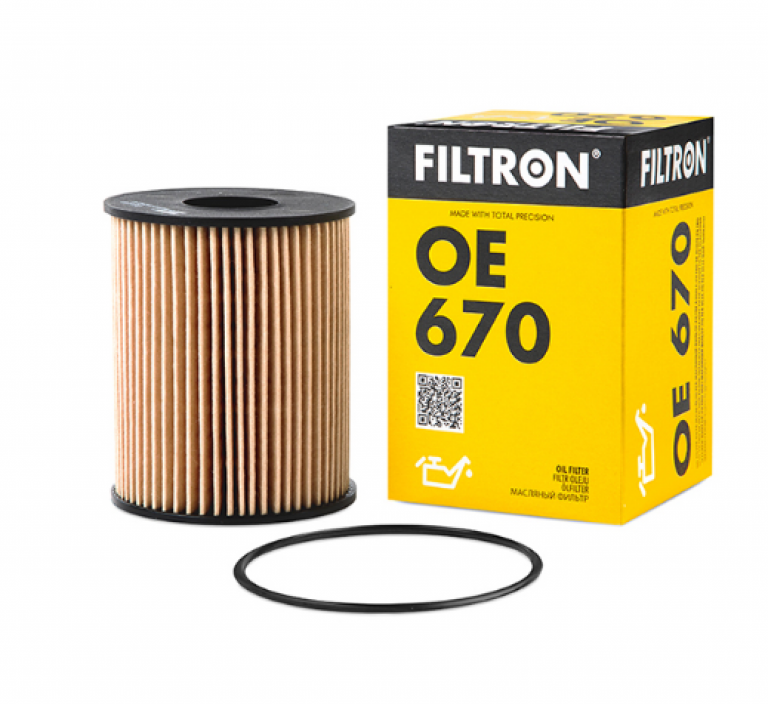 OE670 Фильтр масляный Filtron - detaluga.ru