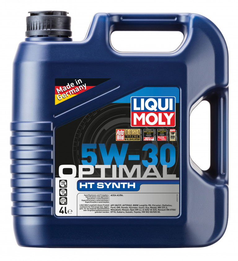 39001 Масло моторное синтетическое Optimal HT Synth 5W-30, 4л Liqui Moly - detaluga.ru