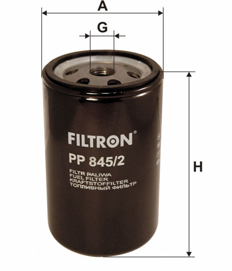 PP8452 Фильтр топливный Filtron - detaluga.ru
