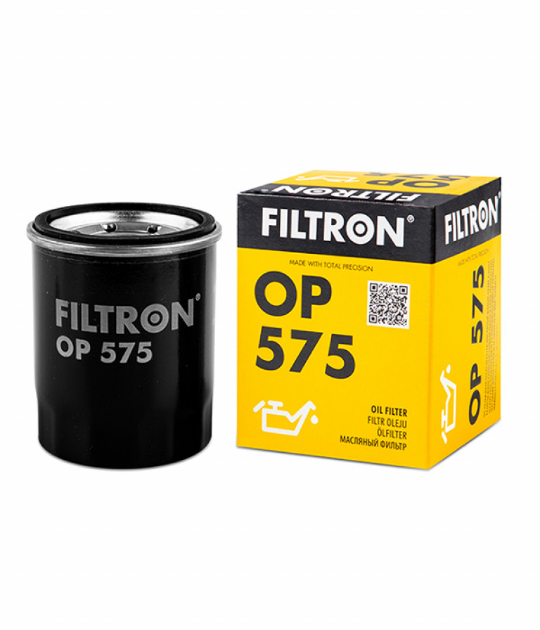 OP575 Фильтр масляный Filtron - detaluga.ru