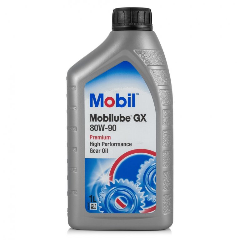 152660 Масло трансмиссионное Mobil Mobilube GX GL-4 80W-90, 1л Mobil - detaluga.ru