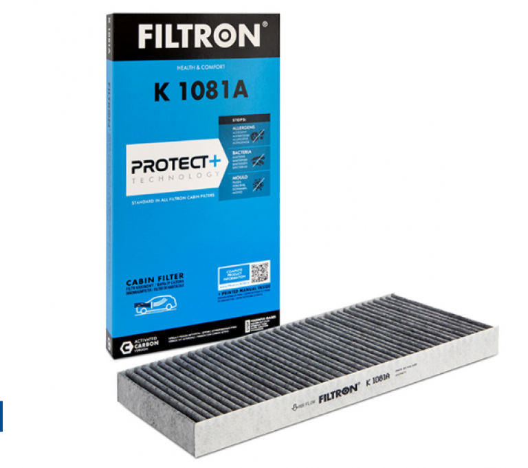 K1081A Фильтр салонный угольный Filtron - detaluga.ru
