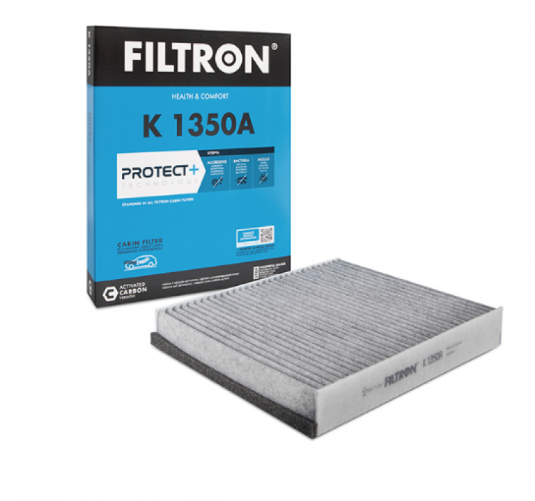 K1350A Фильтр салонный угольный Filtron - detaluga.ru