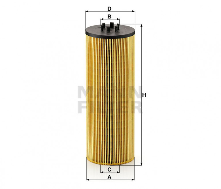 HU12140X Фильтр масляный Mann - detaluga.ru