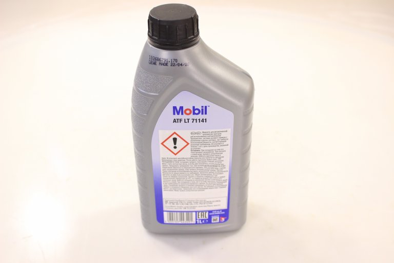 152648 Масло трансмиссионное MOBIL ATF LT 71141, КПП автомат (1 л) жёлтое Mobil - detaluga.ru