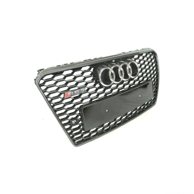 DF13RS7CARBON Решетка радиатора Audi A7 RS7 2013-2014 GT Auto Parts - detaluga.ru