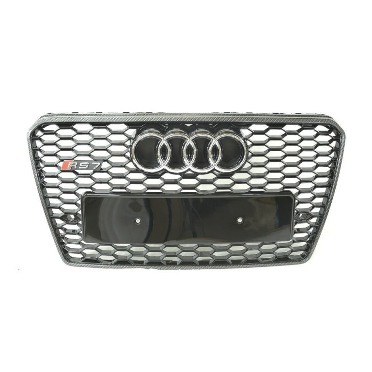 DF13RS7CARBON Решетка радиатора Audi A7 RS7 2013-2014 GT Auto Parts - detaluga.ru