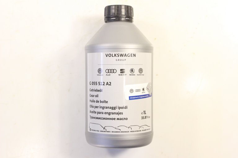 G055512A2 Масло трансмиссионное Gear Oil GL-4, 1л VAG - detaluga.ru