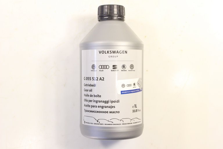 G055512A2 Масло трансмиссионное Gear Oil GL-4, 1л VAG - detaluga.ru