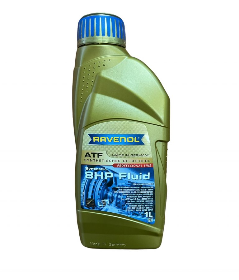 4014835719514 Масло трансмиссионное АКПП ZF 8HP, 1л RAVENOL - detaluga.ru