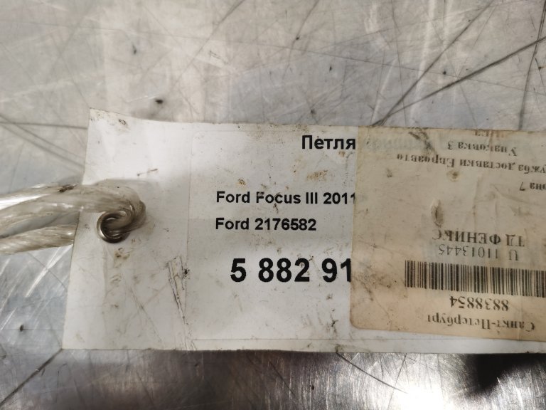 2176582 Петля крышки багажника левая Ford Focus 3 FORD - detaluga.ru