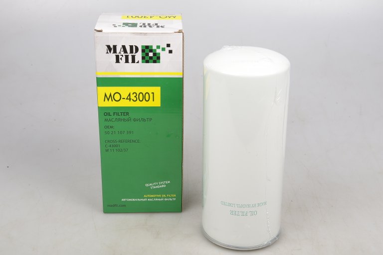 MO43001 Фильтр масляный MADFIL - detaluga.ru