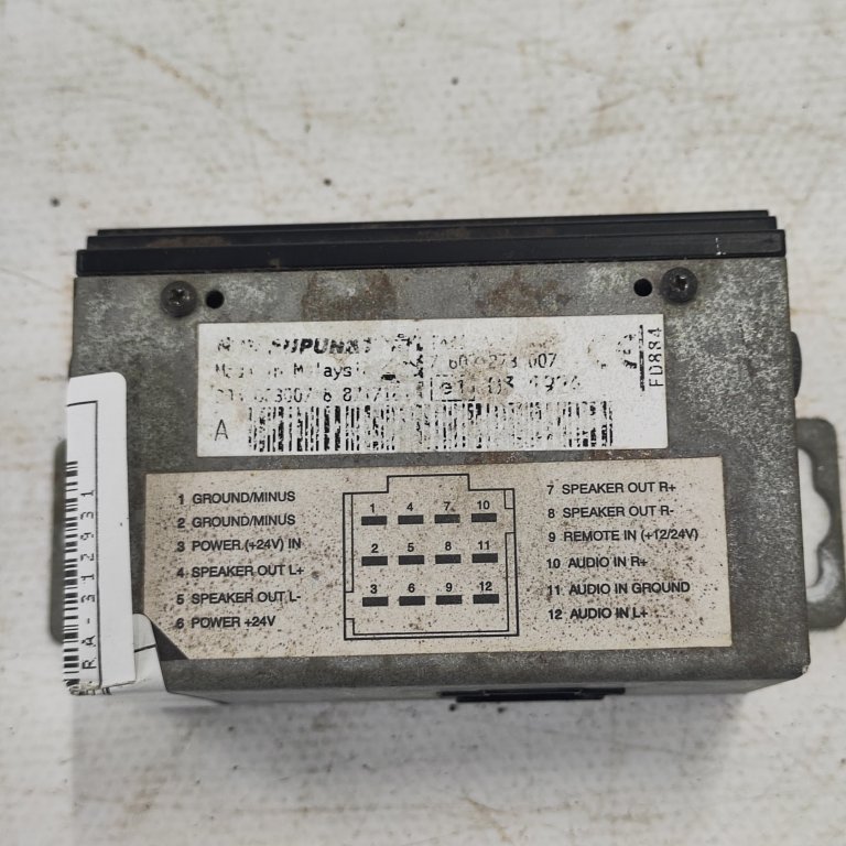 7607273007 Усилитель акустический Blaupunkt BLAUPUNKT - detaluga.ru